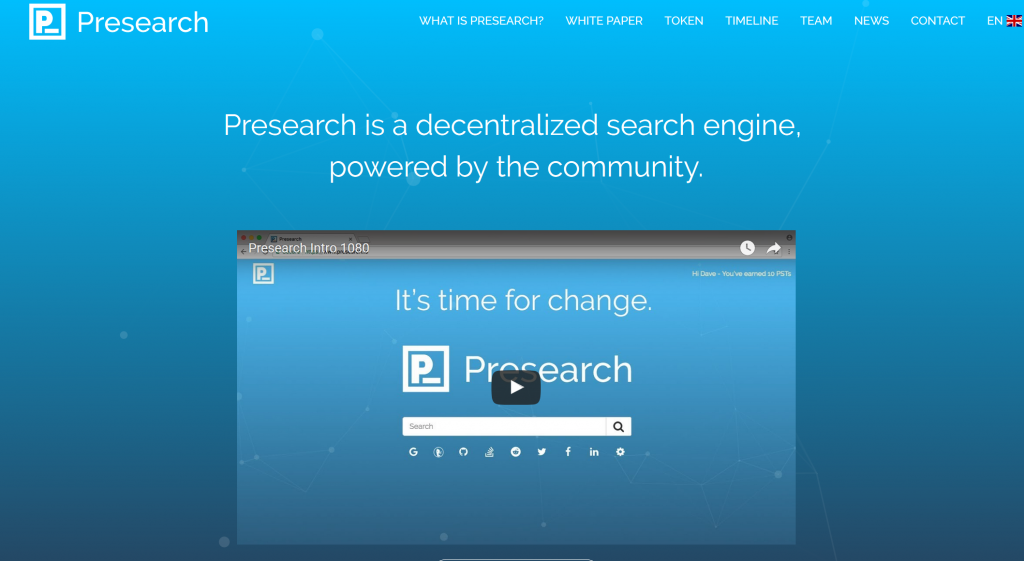 ICO presearch