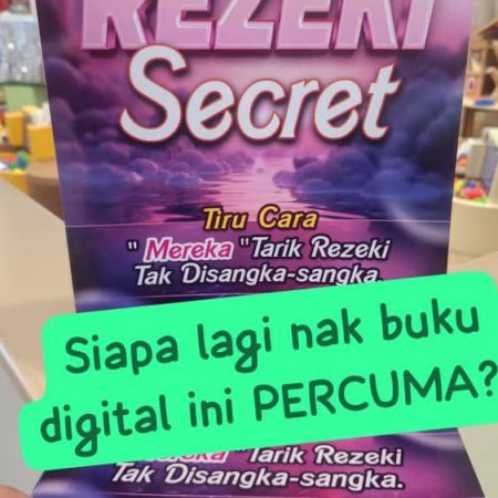 DOWNLOAD EBOOK REZEKI SECRET SEKARANG SELAGI MASIH PERCUMA